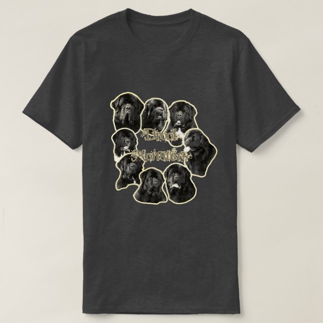 Dreggande monster t shirt (Design framsida)