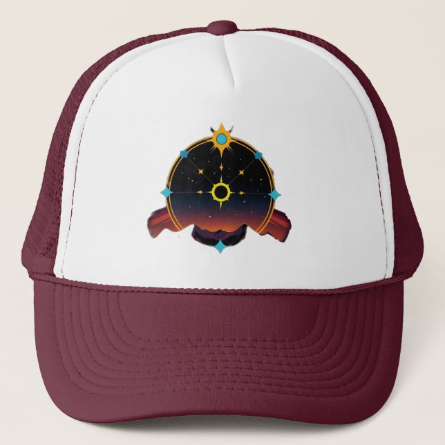 „Drei Sterne – Lichtpfad am Himmel“ Keps (Framsida)