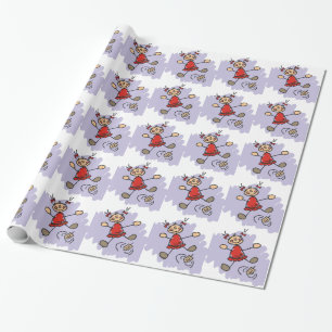 Dreidel Girl Presentpapper