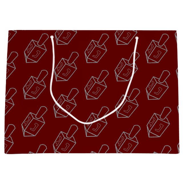 Dreidel Hanukkah Glitter (Framsidan)