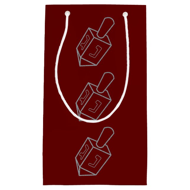 Dreidel Hanukkah Glitter (Framsidan)