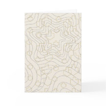 "Dreidels & Stars"-gratulationskort med kuvert