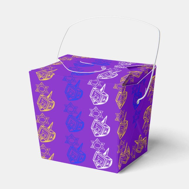 Dreidels + Stars Presentaskar (Framsidan Sidan)