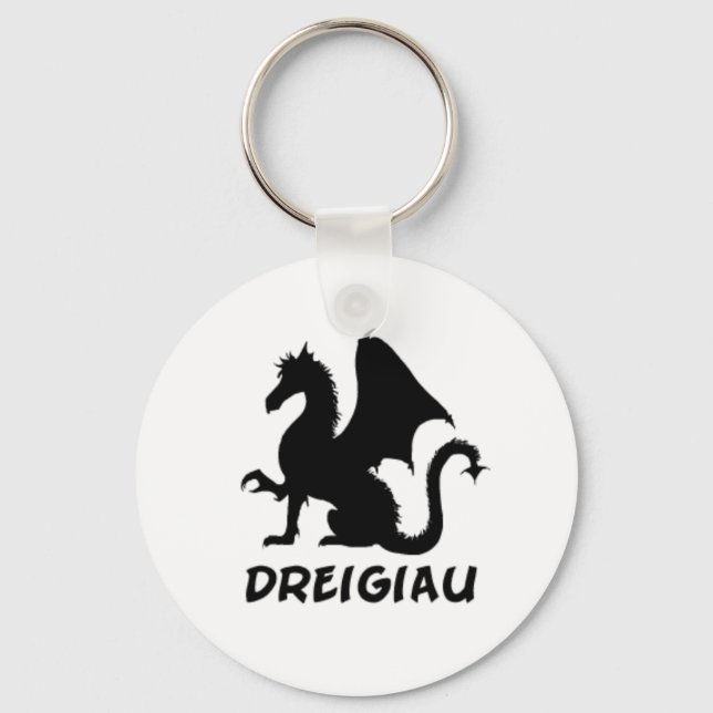 Dreigiau Keychain Nyckelring (Framsida)