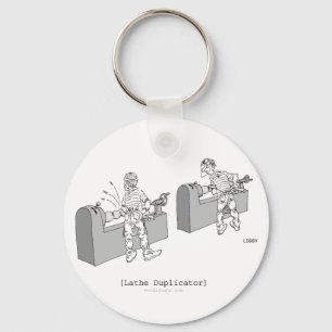 DrejbänkDuplicator Keychain Nyckelring