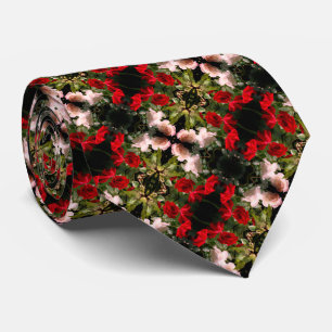 Drenched Red and White Ro Mönster Slips
