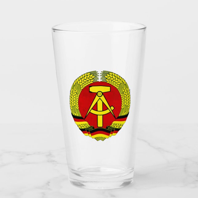 Dresden, DDR, Dresden, Tyskland - Öster German Oss Glaskopp (Framsida)