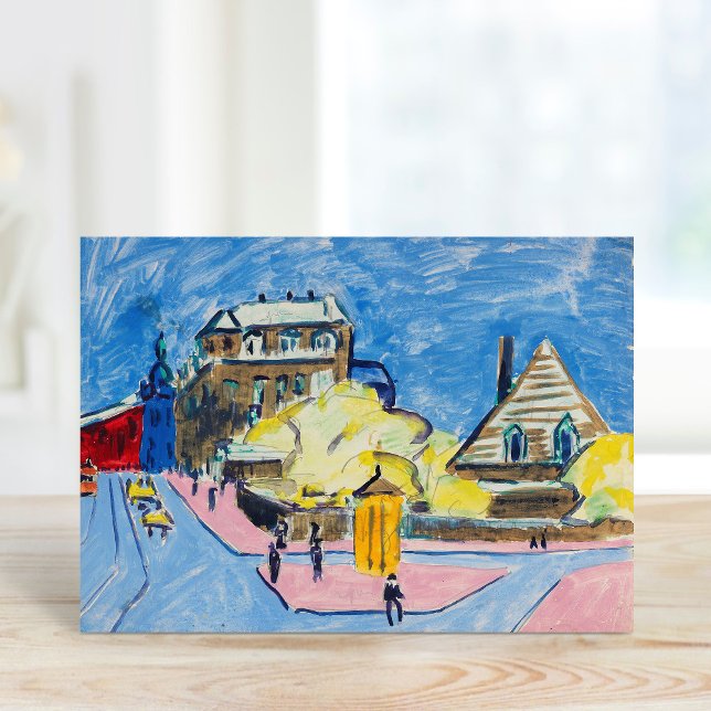 Dresden | Ernst Ludwig Kirchner Kort (Skapare uppladdad)