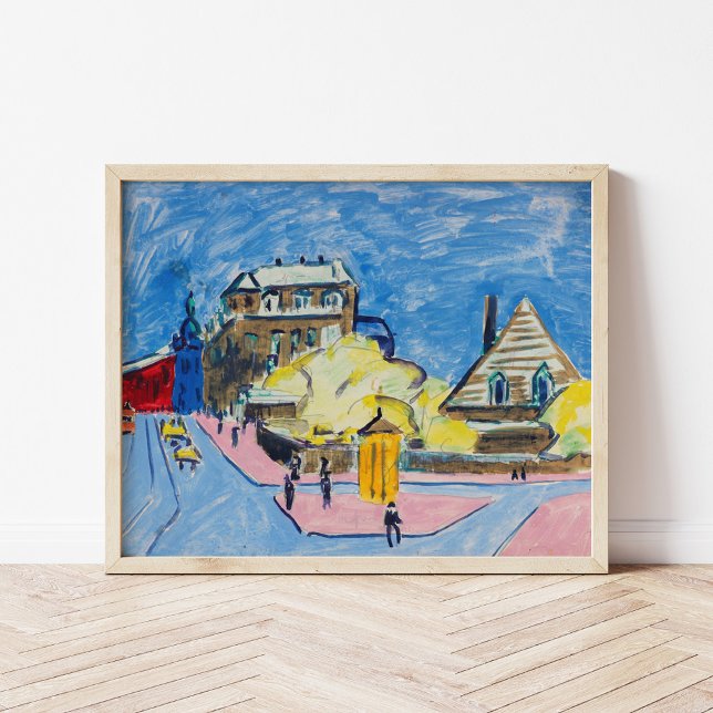 Dresden | Ernst Ludwig Kirchner Poster (Skapare uppladdad)