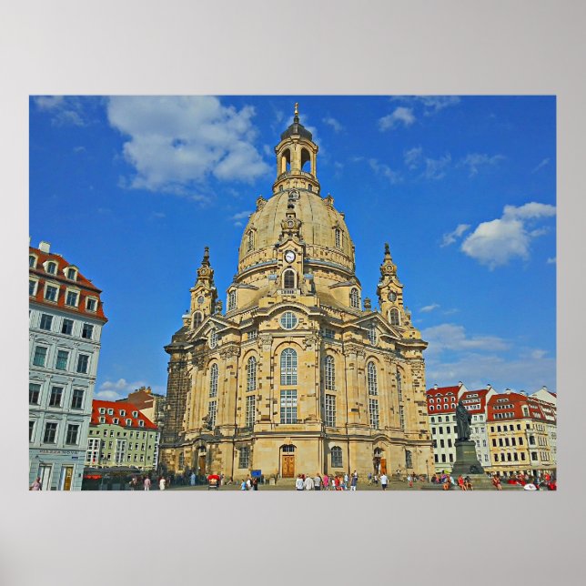 Dresden Frauenkirche Poster (Framsidan)