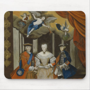 Dresden fredallegori, 1745 musmatta