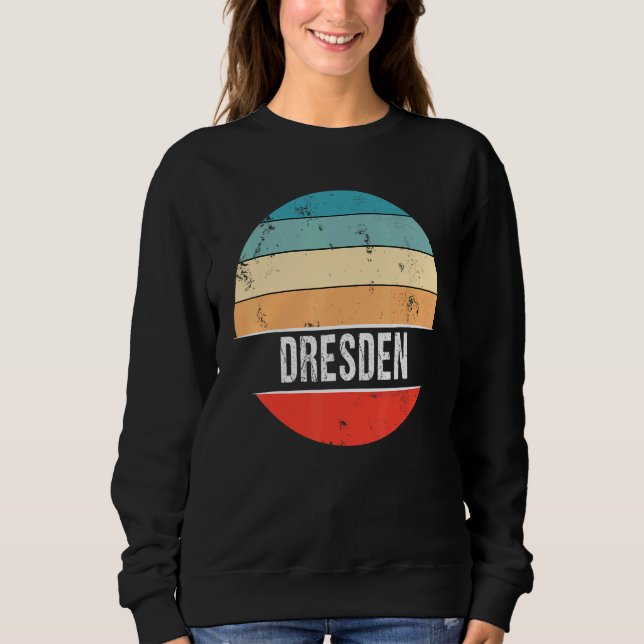 Dresden Germany City Trip T Shirt (Framsida)