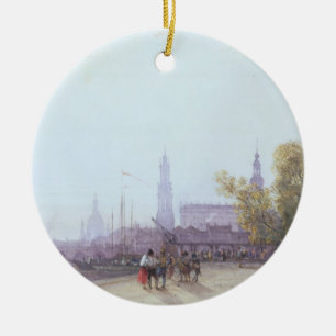 Dresden Julgransprydnad Keramik