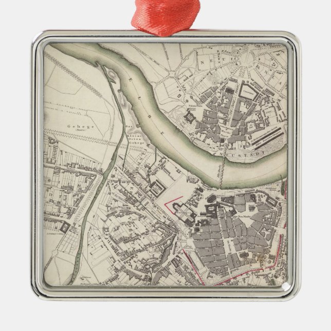 Dresden Julgransprydnad Metall (Framsidan)