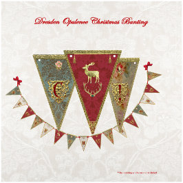 Dresden Opulence-jul Vimplar