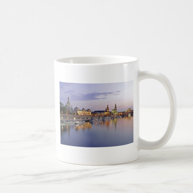 Dresden Panorama Tasse Kaffemugg (Höger)