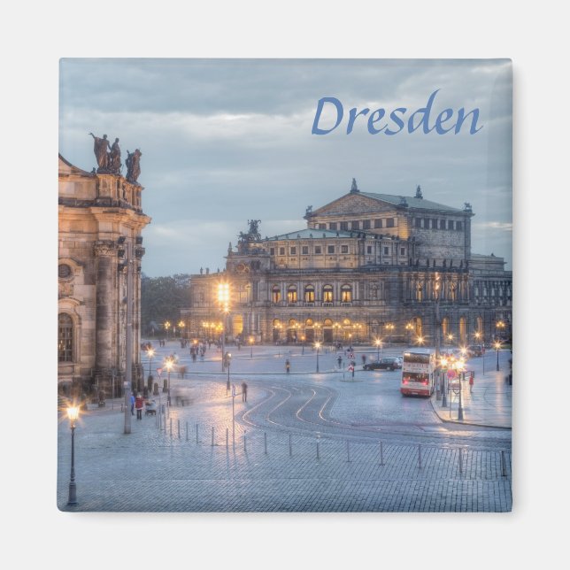 Dresden Semper Oper Magnet (Framsidan)