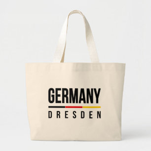 Dresden Tyskland Jumbo Tygkasse
