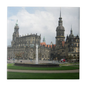 Dresden Tyskland Kakelplatta