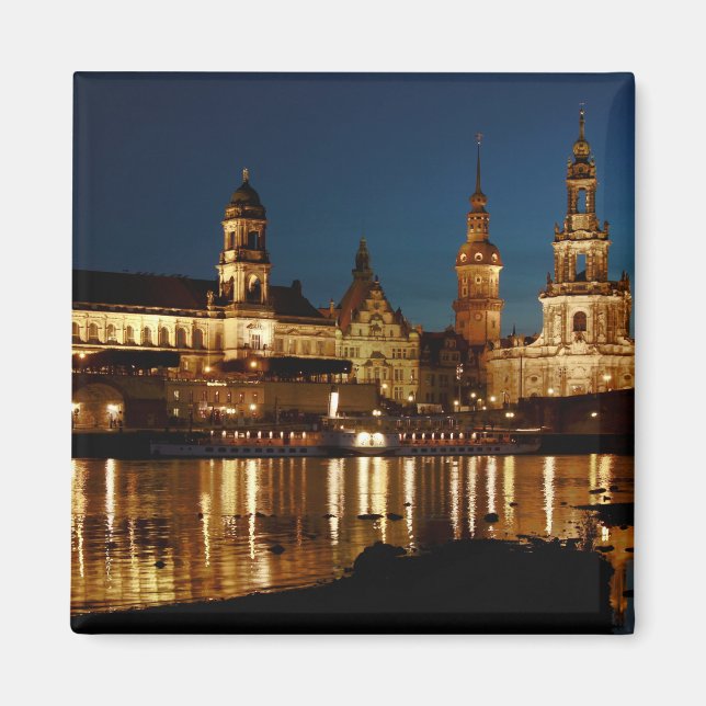 Dresden, Tyskland Magnet (Framsidan)