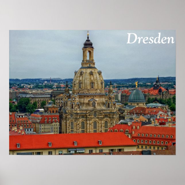 Dresden, Tyskland Poster (Framsidan)