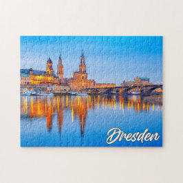 Dresden, Tyskland Pussel