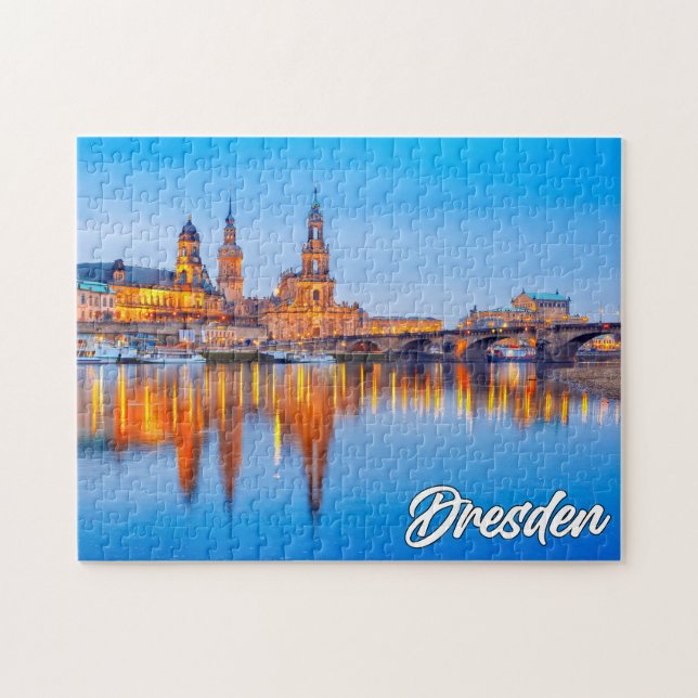 Dresden, Tyskland Pussel (Horisontell)