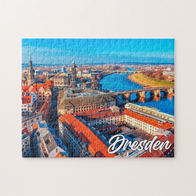 Dresden, Tyskland Pussel (Horisontell)