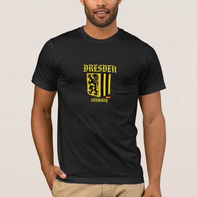 Dresden tyskland vapensköldskjorta tee (Framsida)