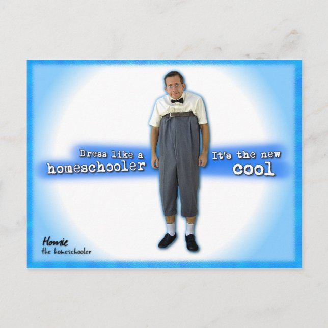 Dress som en hemmakoler vykort (Framsida)