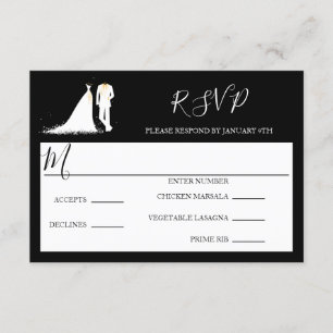 Dress & Tux - OSA/middagsval Inbjudningar