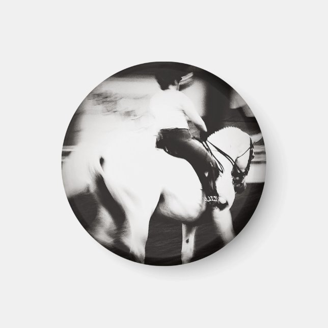 Dressage Abstrakt Magnet (Framsidan)