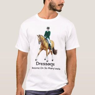 Dressage är den enorma T-tröja T-shirt