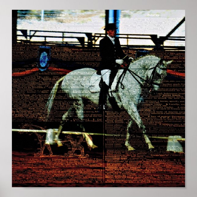 Dressage Art Poster (Framsidan)