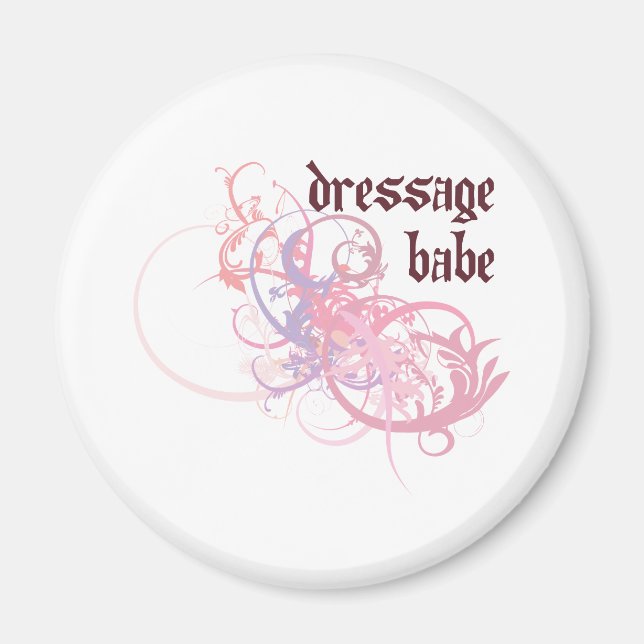 Dressage Babe Magnet (Framsidan)