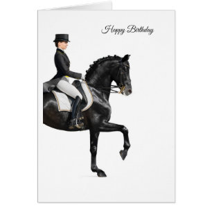 Dressage Birthday OBS Kort