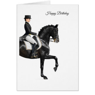 Dressage Birthday OBS Kort