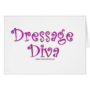 Dressage Diva Hälsningskort
