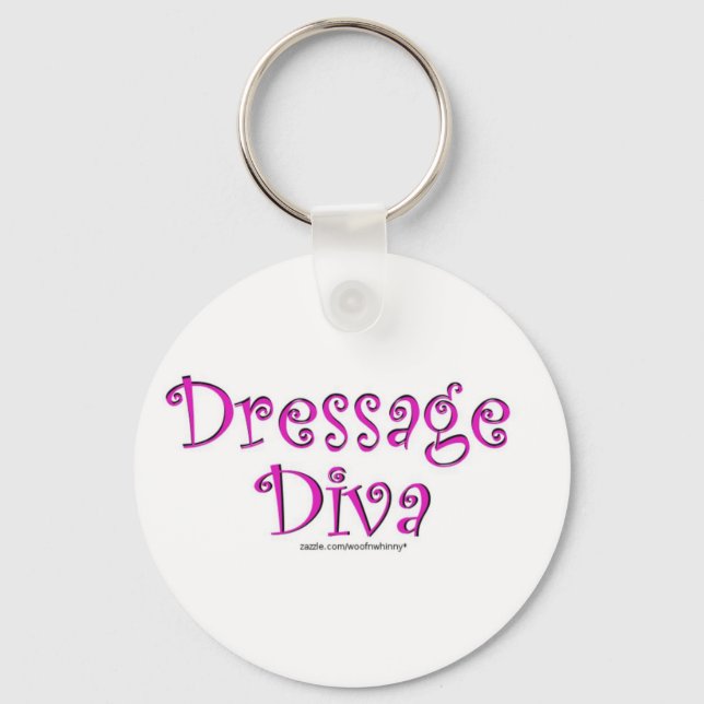 Dressage Diva Nyckelring (Framsida)