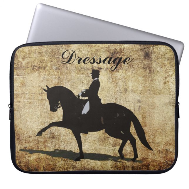 Dressage Equestrian Bärbar dator Bag Laptop Sleeve (Framsidan)