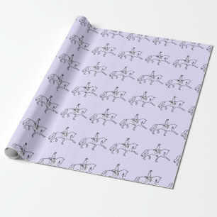 Dressage Horse and Rider Presentpapper