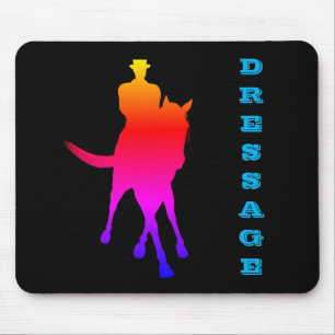Dressage Horse and Rider Rainbow Musmatta