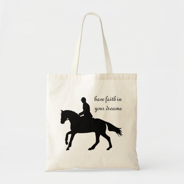 Dressage Horse Eventium Bag Tygkasse (Framsidan)