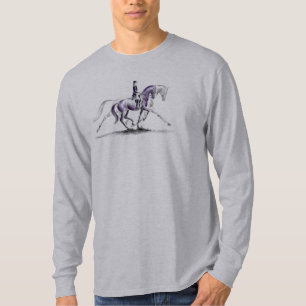 Dressage Horse in Trot Piaffe T Shirt
