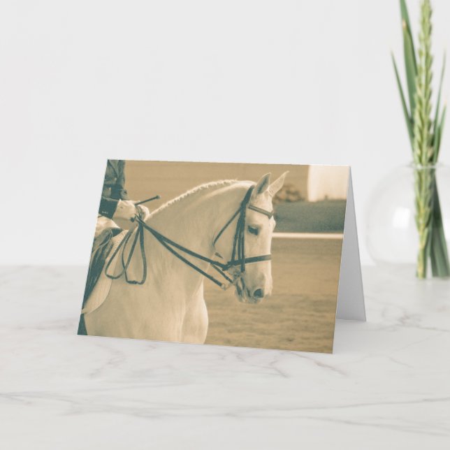 Dressage Horse Kort (Framsida)