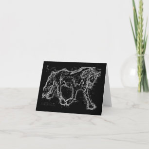 Dressage Horse Notecards Kort