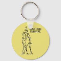 DRESSAGE HORSE & RIDER - GRAS UNDER TRYCK