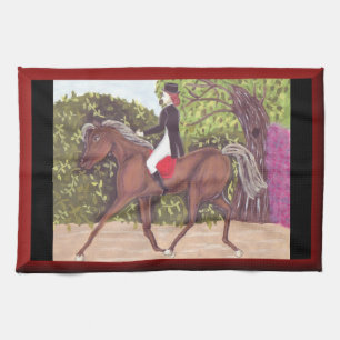 Dressage Horse ridkökshandduk Kökshandduk