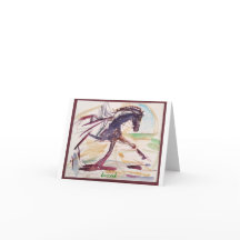 Dressage Note Card