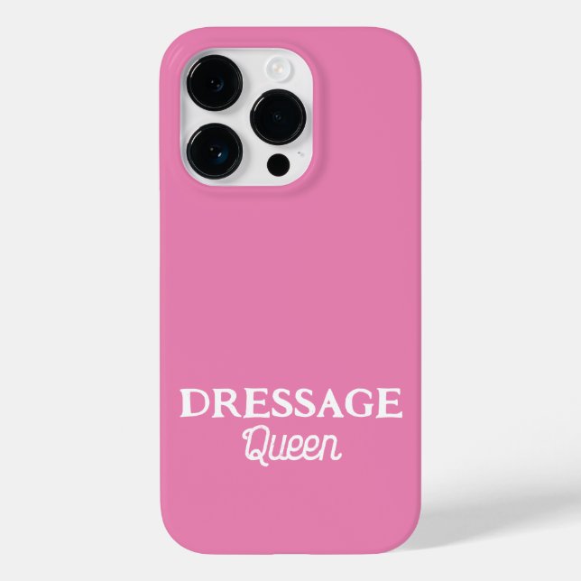 Dressage Queen Cute Rosa skript Equestrian (Baksida)